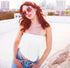 Candy Red Color Block Sunglasses
